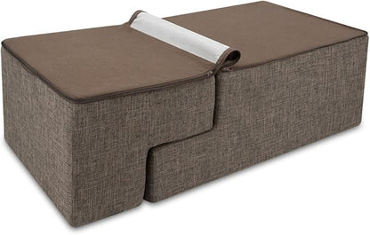 Best Pet Supplies Foldable Foam Pet Steps for Small Dogs and Cats 4-Step