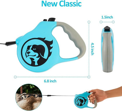 Retractable Dog Leash 16 Ft 110 Lbs,
