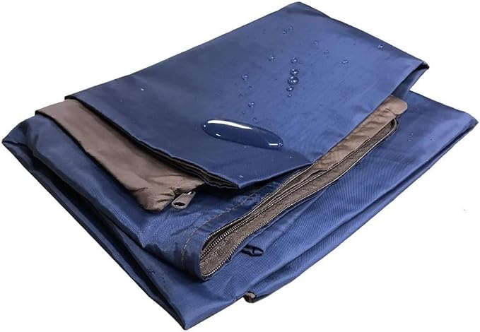 Half Water Resistant Waterproof Internal Inner Dog Cat Bed Pillow Zipper Cover Liner Case (47X29X4 INCHES (2PACK))