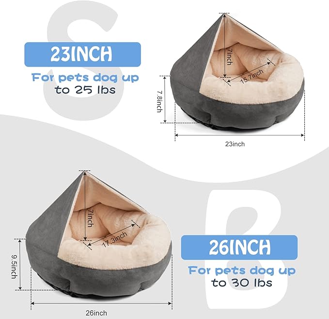 ShinHye Small Dog Bed (26 * 26 * 7 in,