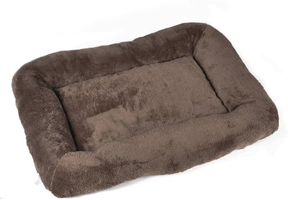 long rich HappyCare Textiles Sleeping Cloud Bolster Pet 30" by 20"