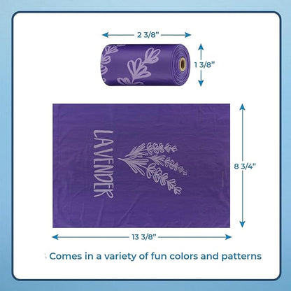 Best Pet Supplies Dog Poop Bags for Waste (150 Bags) Refuse Cleanup