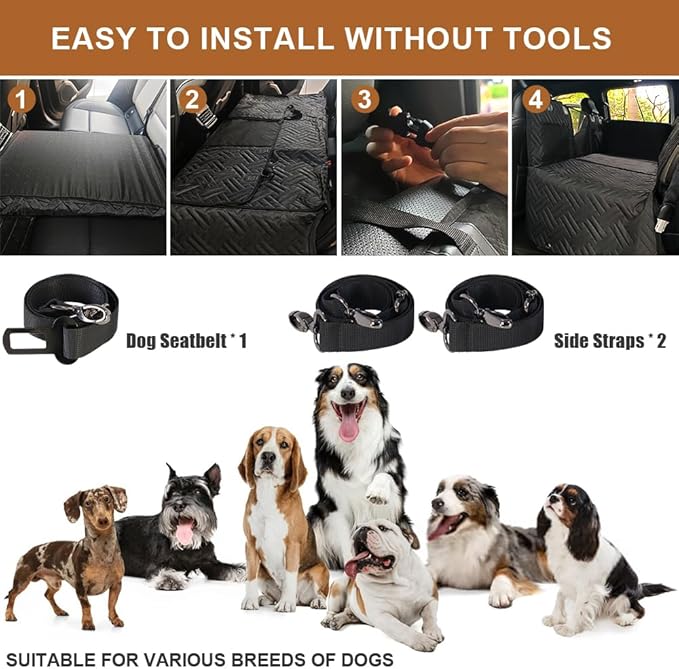 Back Seat Extender for Dogs