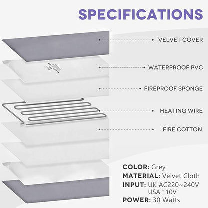 Pet Heating Pad for Cat Dog