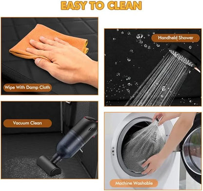 Car Seat Cover for Dogs Back Seat Waterproof 600 D 61 x 55.9 x 14.5