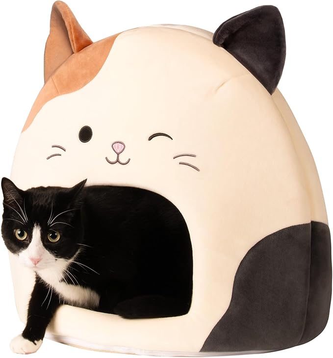 Squishmallows Original 16-Inch Cam The Cat Pet Cave