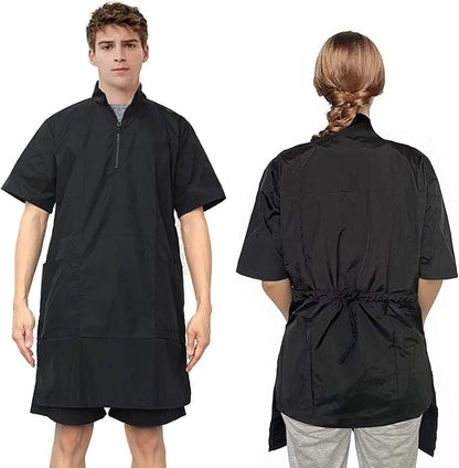 Gliitatu Dog Grooming Smock 2 Pack Barber Jackets