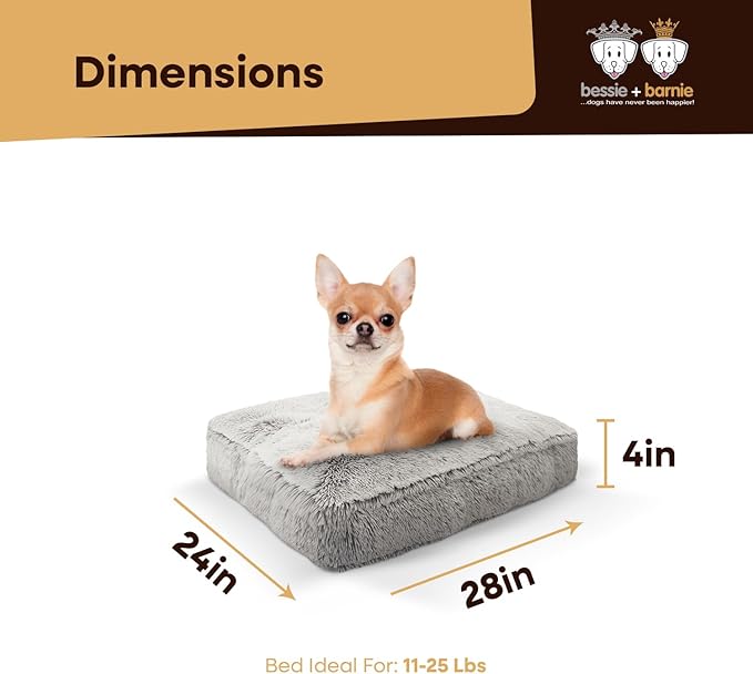 Bessie and Barnie Rectangle Dog Bed