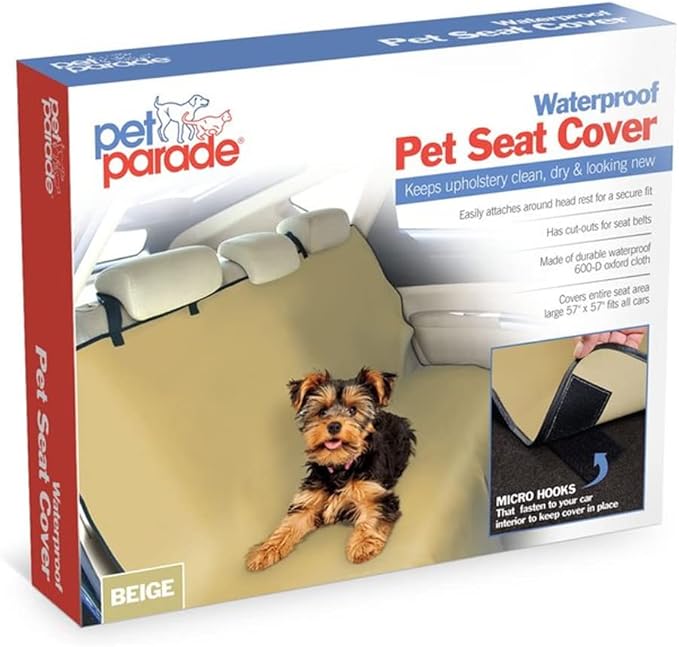 Pet Parade Waterproof Pet Seat Cover