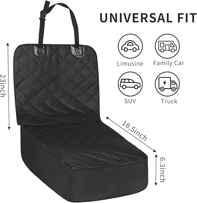 Waterproof Pet Front Dog Seat Car Cover for SUV