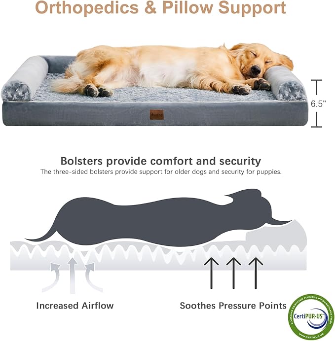 BFPETHOME Dog Beds for Large Dogs