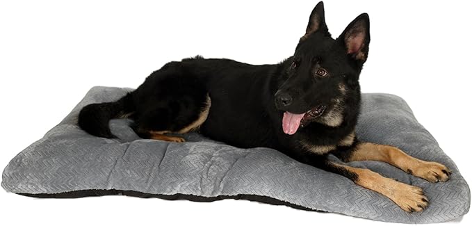 Dog Crate Beds for Large Dogs 42 inch 42x28 Light