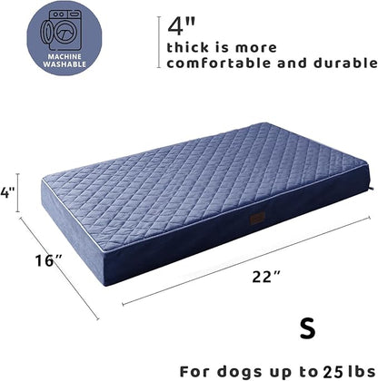 SunStyle Home Orthopedic Dog Beds for Small Dogs