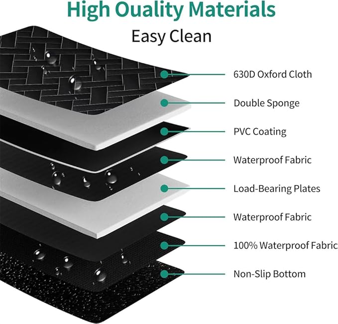 Ultimate Dog Car Seat Cover 400lbs& Waterproof,with 630D Oxford-Fabric-Ideal