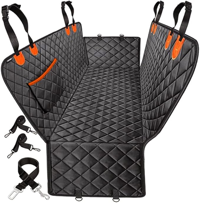 Dog Car Seat Cover with Extender 100% Waterproof
