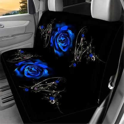 AFPANQZ Universal Full Wrap Car Seat Covers Blue