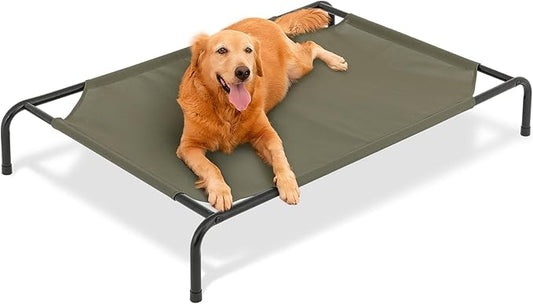 MoNiBloom Elevated Dog Bed for Large Dogs 50 Inches