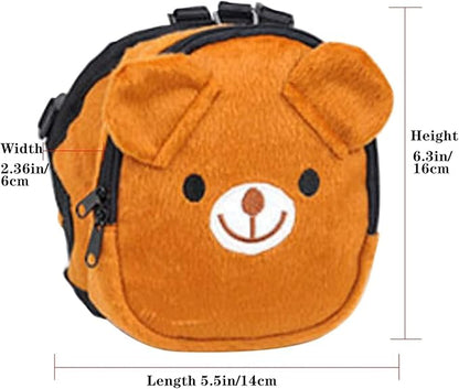 Pet Backpack, Cute Dog Backpack with Adjustable Straps for Small Dogs Cats. Dog Saddle Bags for Outdoor Travel Hiking