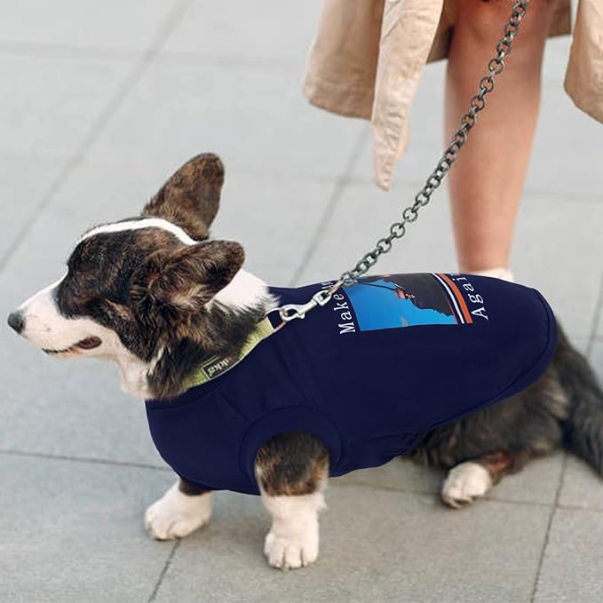 Large Dog Shirt -Navy Blue