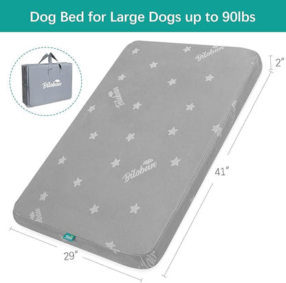 Memory Foam Dog Crate Bed for 42 Inch Crate