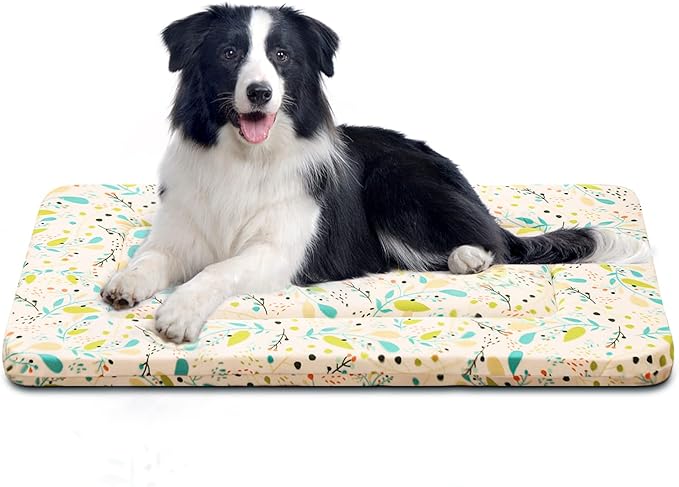 Magic Dog Random Color Large Dog Bed Dog Crate Bed Crate Pad 36-Inch