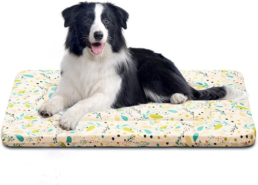 Magic Dog Random Color Large Dog Bed Dog Crate Bed Crate Pad 36-Inch