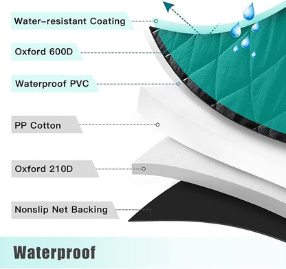 Kytely Dog Seat Cover Car Seat Cover for Back Seat