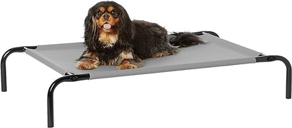 Amazon Basics Cooling Elevated Dog Bed with Metal Frame 35.6"L x 21.8"W x 7.7"Th