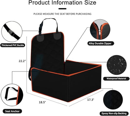 Front Seat Cover for Dogs with Leash FCWLAGU6
