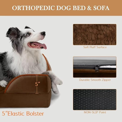 Orthopedic Jumbo Dog Bed for Extra Large Dogs