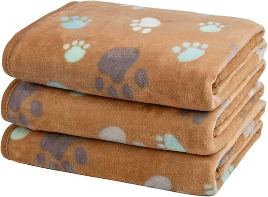 Dono 1 Pack 3 Dog Blankets for Small Dogs