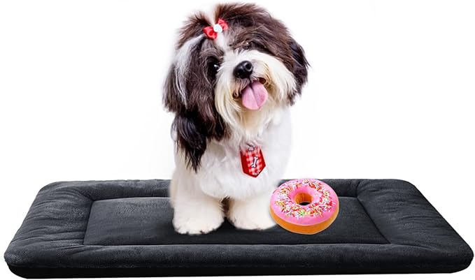 Dog Beds Crate Pad for Small Dogs Fit Metal Dog Crates 24inch