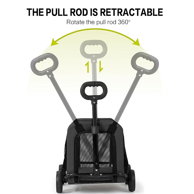 Pet Stroller 4 Wheels