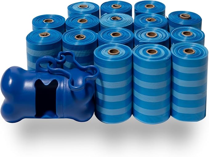 Best Pet Supplies Dog Poop Bags (240 Bags) for Waste Refuse Cleanup