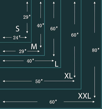 MACEVIA Fluffy Fleece Dog Blankets (24x29 Inch,