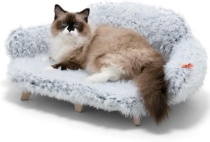 MEWOOFUN Cat Bed with Removable Washable Cover