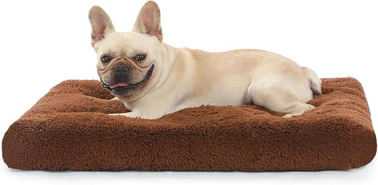 Plush Dog Crate Bed 29"x21")
