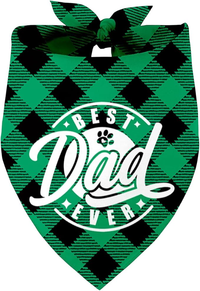 Best Dad Ever Dog Bandana (C3)