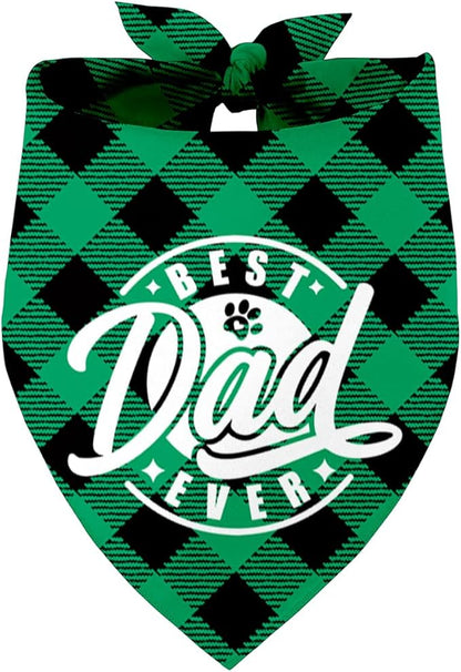 Best Dad Ever Dog Bandana (C3)