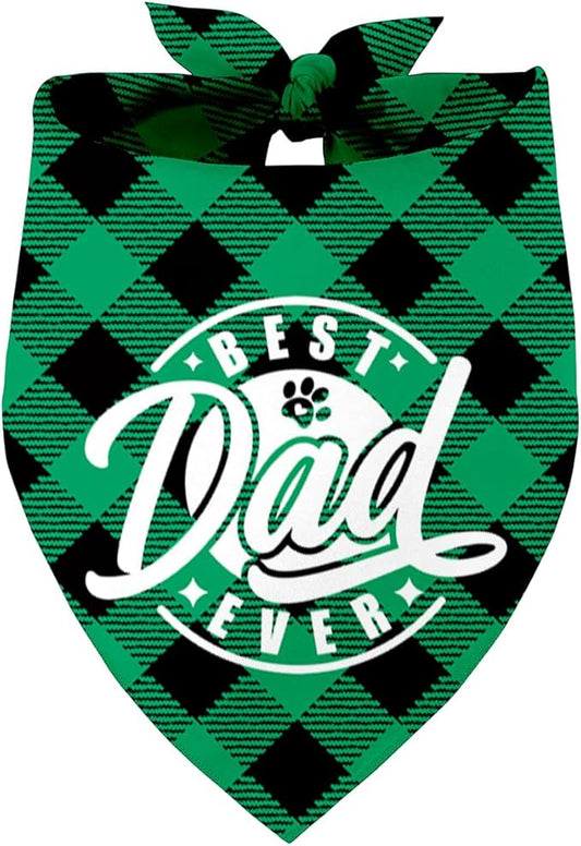 Best Dad Ever Dog Bandana (C3)