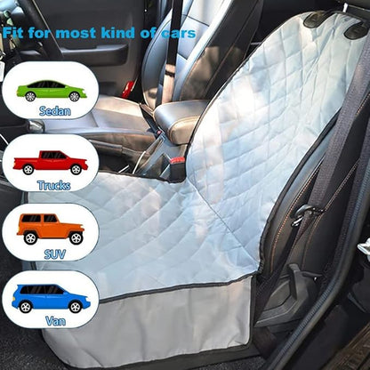 Front Pet Seat Cover Protector for Dogs Cats