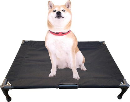 Love&go Elevated Dog Bed with Metal Frame 34.5x25.5x5.5 inch,