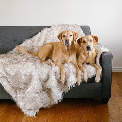 PupProtector Waterproof Throw Blanket for Dogs and Cats (80" L 62" W)