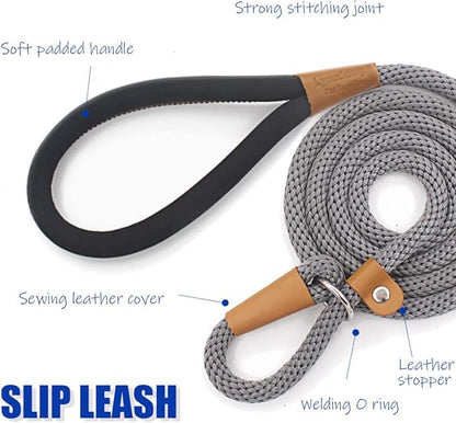 lynxking 6 FT Dog Leash Slip Lead 2