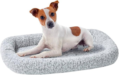 Friends Forever Bolster Dog Crate Mat 30 Inch