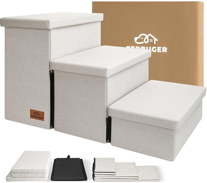 Dog Stairs 17.1" H, 200 lbs 3 Steps