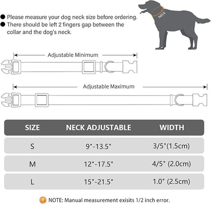 CHEDE Reflective Dog Collar