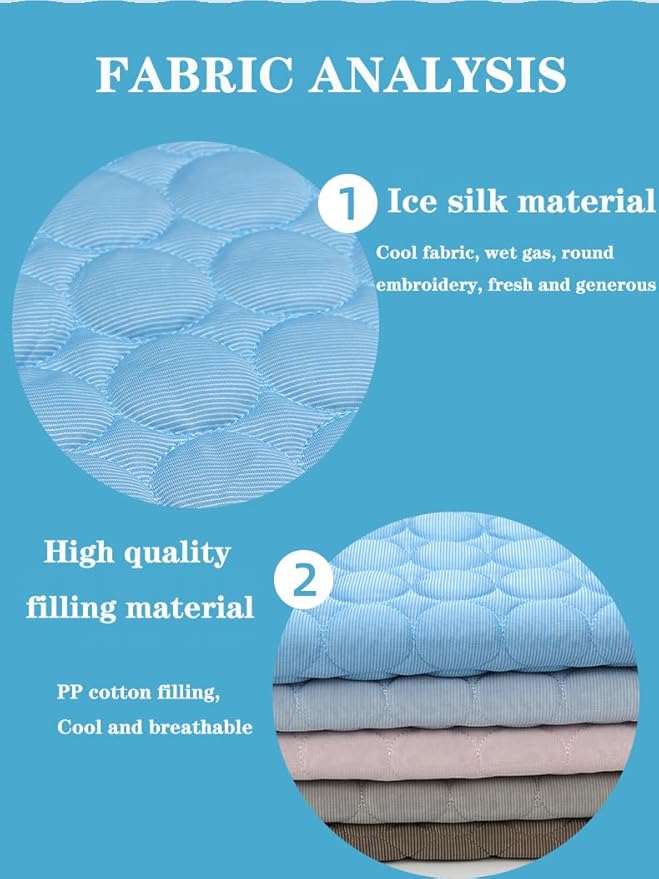 Pet Cooling Mats for Dogs 55*70, Blue
