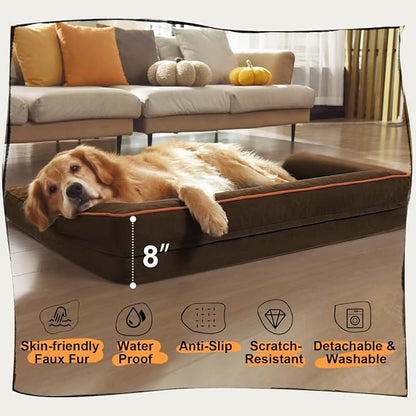 Large Dog Bed Orthopedic Washable