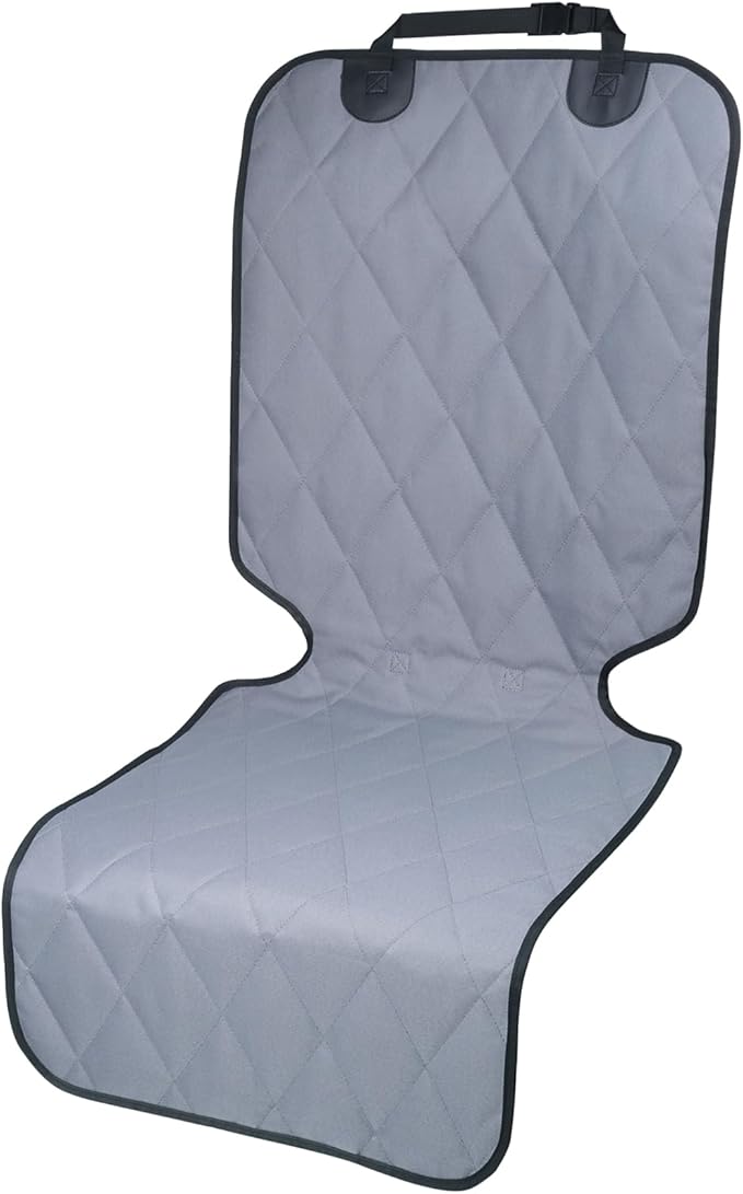 VIVAGLORY Front Dog Seat Covers 1PACK No-Skirt 600D Oxford